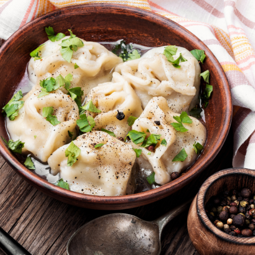 Hearty Cabbage & Beef Dumplings – 1KG Pack of Rich Dim Sum Flavor