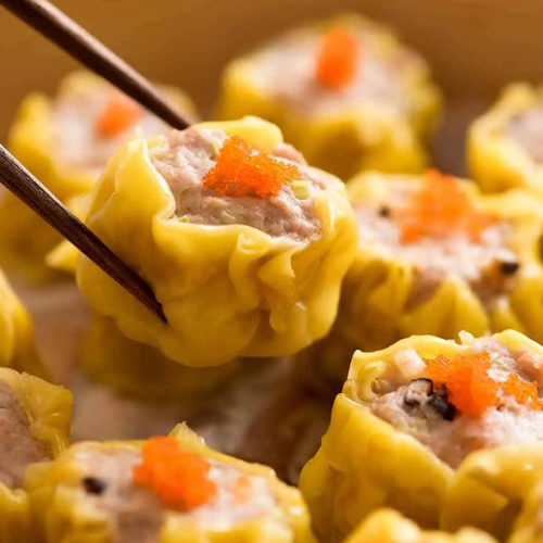 Prawn Shu Mai (Contains Pork) – 12 Pieces of Steamed Perfection